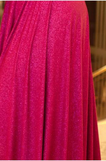 SALE! Zachwycająca Q-01 suknia na wesele amarantowa
