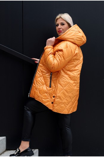 SALE! Kw-20 Wiosenna kurtka w kolorze pomarańczowym