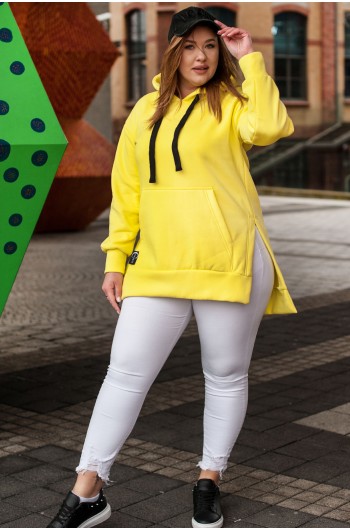 BARBARA - Bluza w wyjątkowym żółtym kolorze
