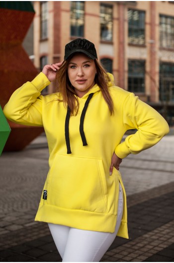BARBARA - Bluza w wyjątkowym żółtym kolorze