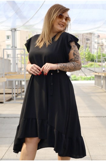 FELICITA - Urocza sukienka w kolorze czarnym