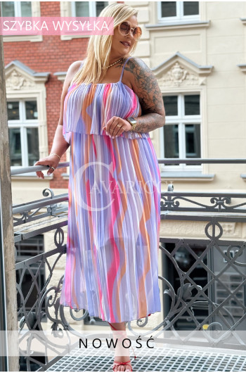 SAVONA - Maksimum stylu i koloru na lato kolor liliowy