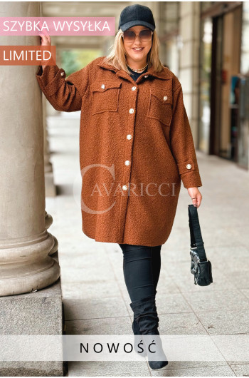 SABRINA - miękki, kobiecy i pełen uroku płaszczyk w kolorze...