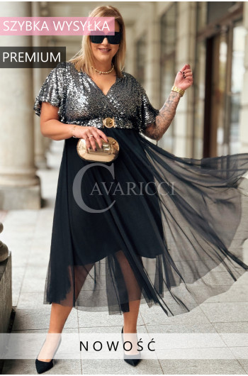 SIMONA - błysk, szyk i kobiecość w wydaniu premium kolor grafit