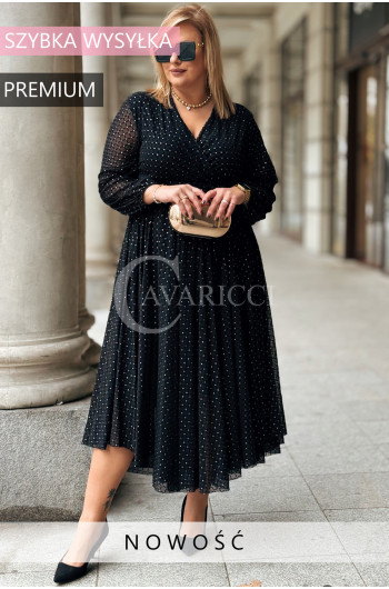 JADA - jak gwiazdy na nocnym niebie zmysłowa sukienka w kolorze...