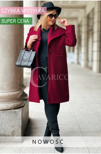 PRIMAVERA - ciepły, wygodny i absolutnie kobiecy płaszcz w...
