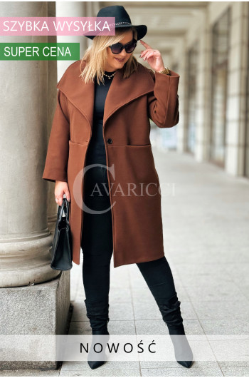 PRIMAVERA - ciepły, wygodny i absolutnie kobiecy płaszcz w...