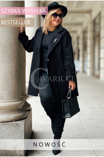 PANDORA – płaszcz, który zachwyca detalem BROSZKA W ZESTAWIE...