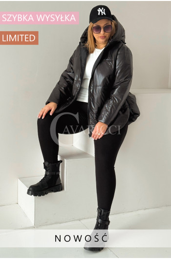 ALTEZZA - Stylowa zimowa kurtka ze ściągaczami po bokach i...