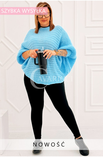 SOFTINA – Sweterek z efektownym splotem i odkrytymi plecami w...