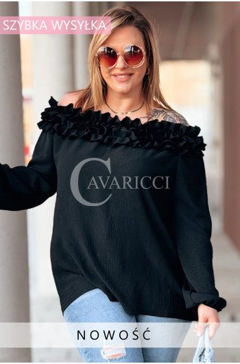 REGINNA - Romantyczna bluzka hiszpanka która robi cały look w...