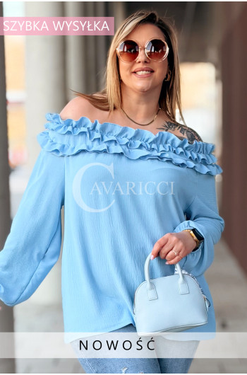 REGINNA - Romantyczna bluzka hiszpanka która robi cały look w...