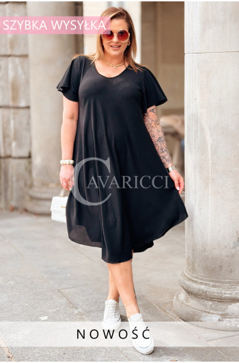 Nowość! Sukienka ELENA – Letni Luz, Asymetryczny Dół i Kieszenie...