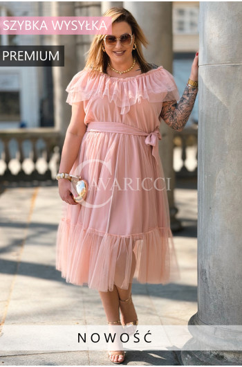 Sukienka PRINCESSA Premium – Zjawiskowy Tiul i Zmysłowa Hiszpanka...