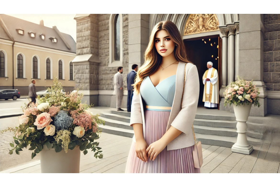 Co założyć na komunię w rozmiarze plus size? Przegląd eleganckich stylizacji na wiosenne uroczystości.