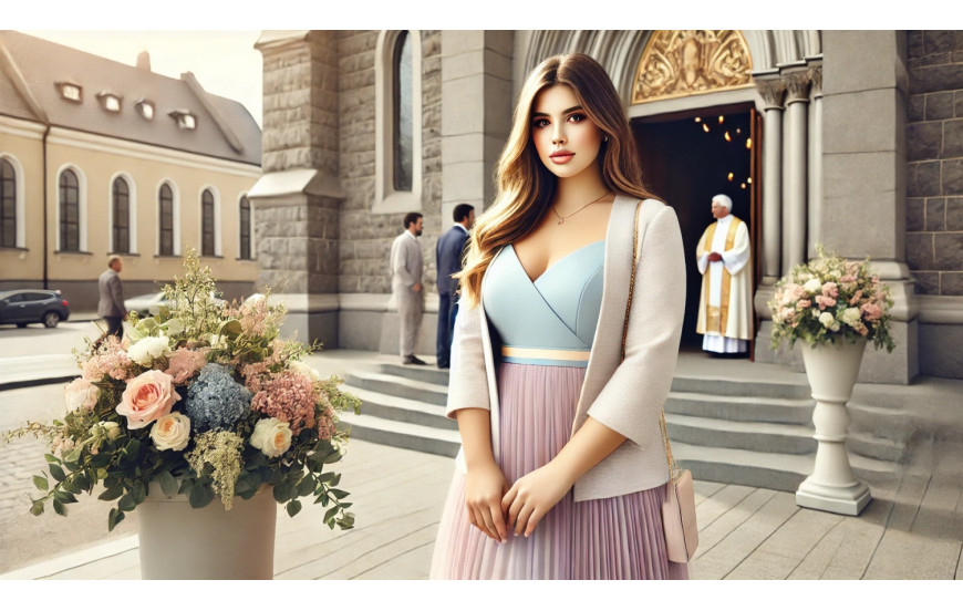 Co założyć na komunię w rozmiarze plus size? Przegląd eleganckich stylizacji na wiosenne uroczystości.