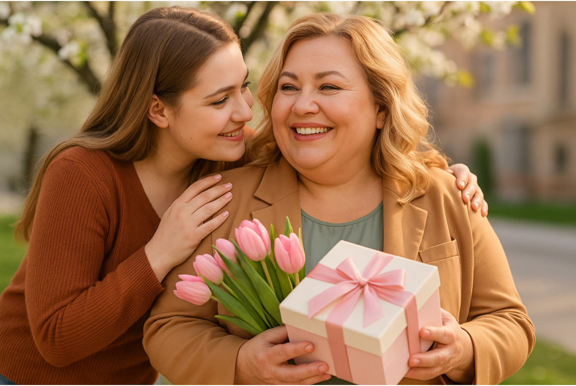 Ubrania plus size jako prezent na Dzień Matki – podaruj modę, w której mama poczuje się wyjątkowo.