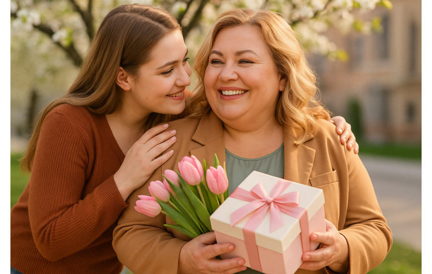 Ubrania plus size jako prezent na Dzień Matki – podaruj modę, w której mama poczuje się wyjątkowo.